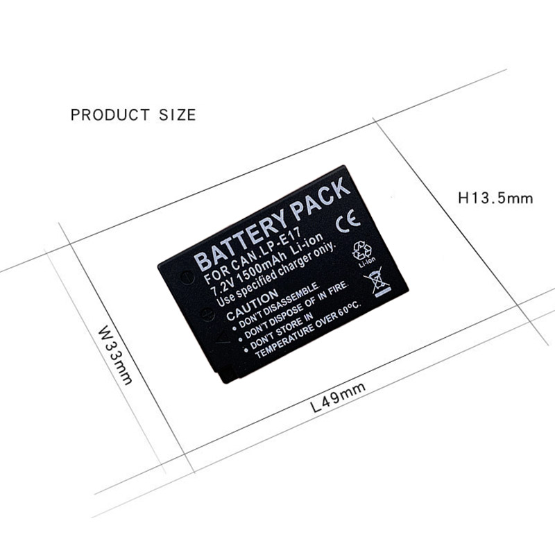 Batmax LP-E17 LPE17 LP E17 Cam - Canon Camera Eos R8 recension och pris