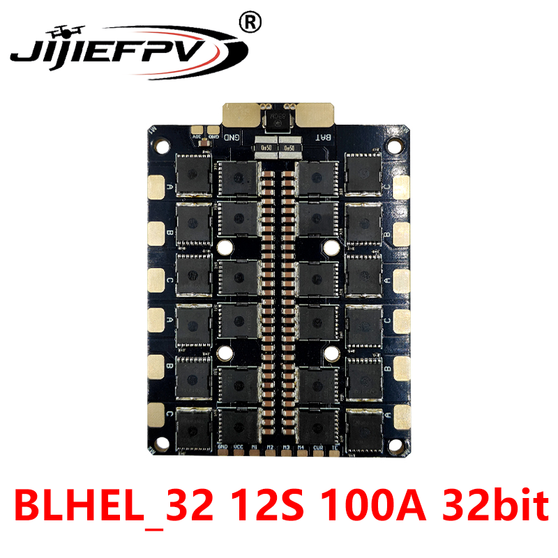 JIJIEFPV BLHEL_32 12S 120A 32b - Drone Racing Esc recension och pris