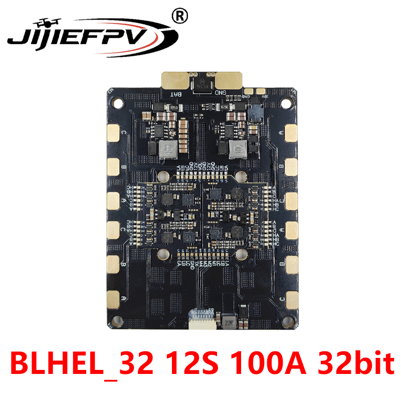 JIJIEFPV BLHEL_32 12S 120A 32b - Drone Racing Esc recension och pris