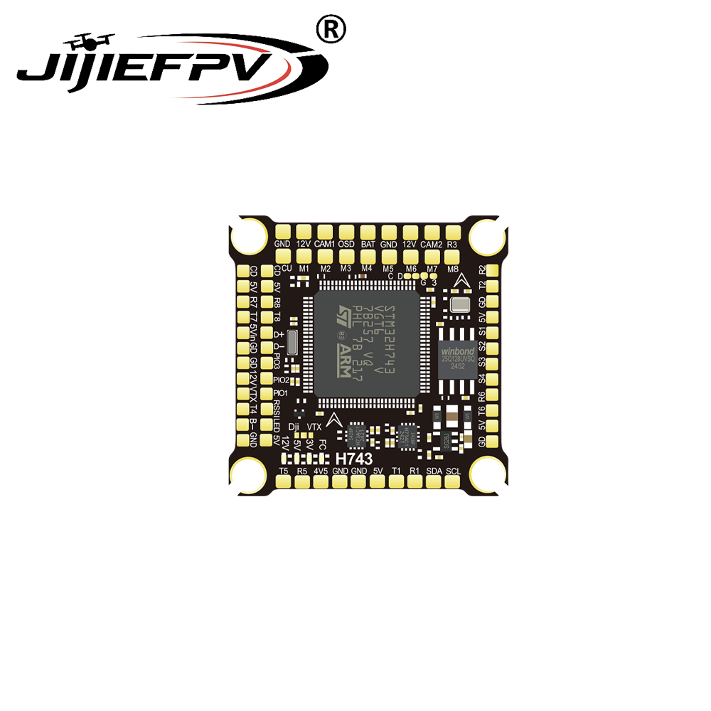 JIJIEFPV BLHEL_32 12S 120A 32b - Drone Racing Esc recension och pris