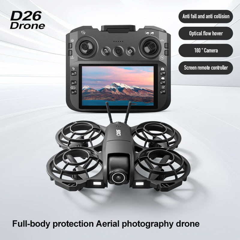 D26 Drone 4K Aerial HD 180° Ca - Drone Racing Camera recension och pris