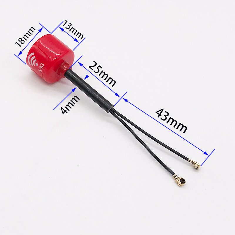 5.8G Lollipop LHCP Antenna Hig - Drone Racing Antenna recension och pris